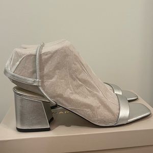 Marc Fisher Silver Heels
